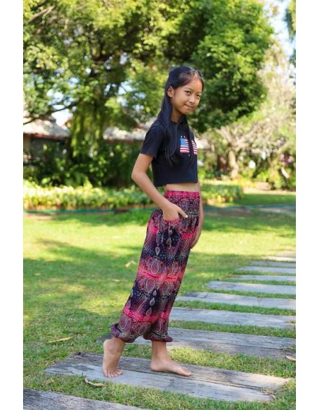 COLORFUL KIDS HAREM PANTS
