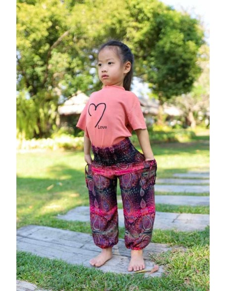 COLORFUL KIDS HAREM PANTS