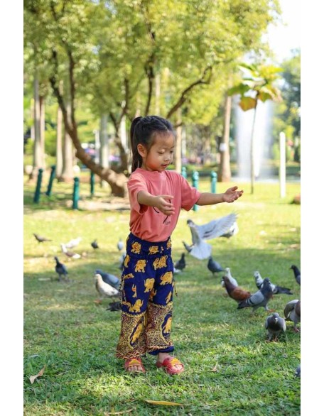 GOLD ELEPHANT KIDS HAREM PANTS