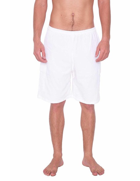 COMFY LOOSE WHITE COTTON SHORTS