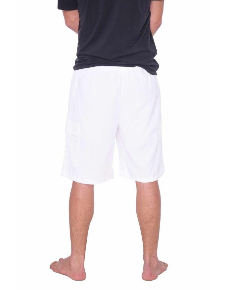 COMFY LOOSE WHITE COTTON SHORTS