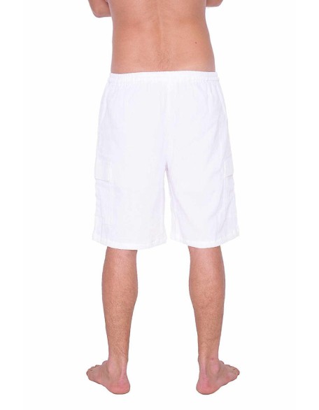 COMFY LOOSE WHITE COTTON SHORTS