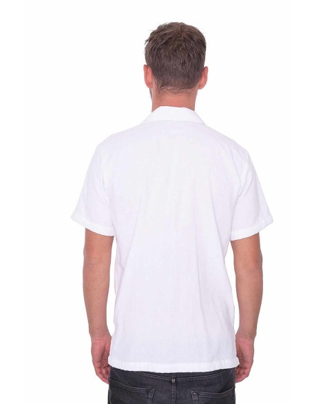 Men's White Cotton Shirt