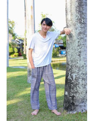 MEN BOHO RAYON PANTS
