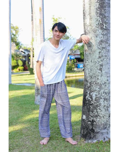 MEN BOHO RAYON PANTS