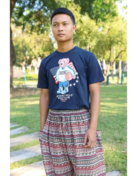 MEN BOHO RAYON PANTS