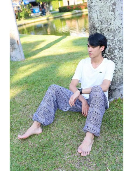 MEN BOHO RAYON PANTS
