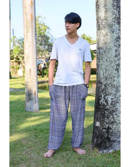 MEN BOHO RAYON PANTS