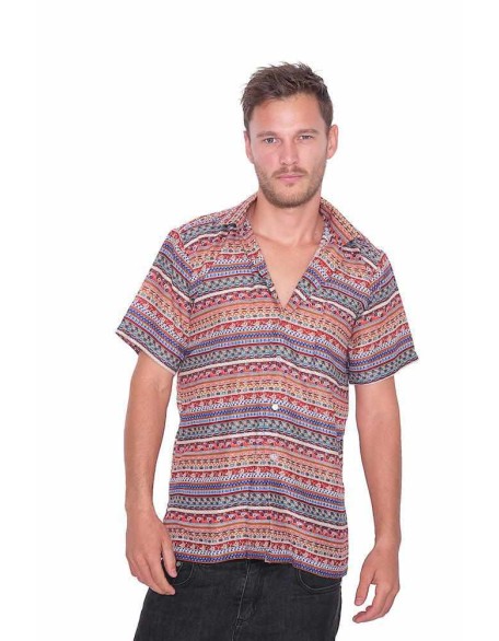 RED HAWAIIAN Short Sleeve Shirt