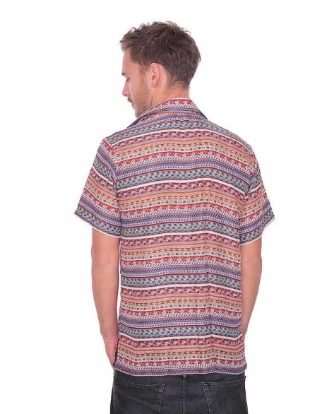 RED HAWAIIAN Short Sleeve Shirt