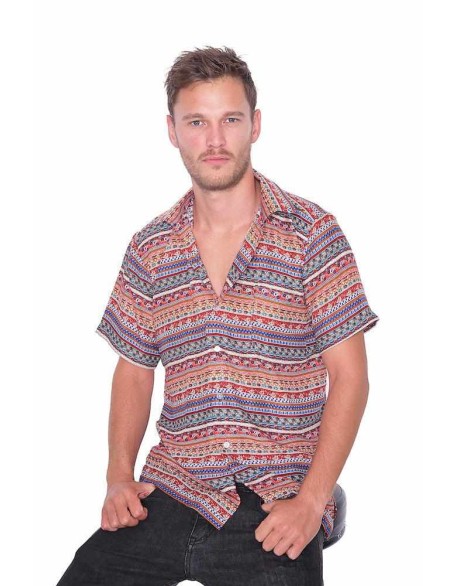 RED HAWAIIAN Short Sleeve Shirt
