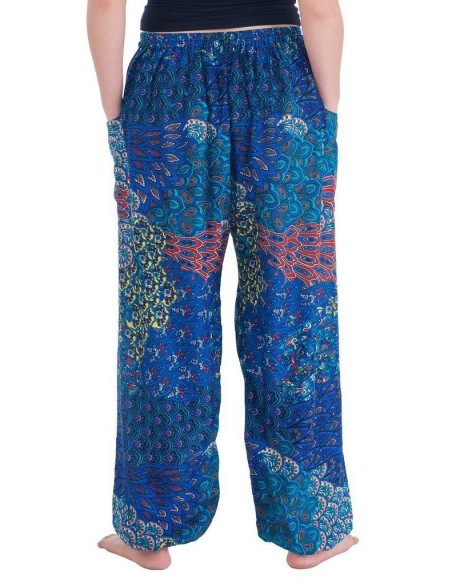 Colorful Harem Pants with Drawstring