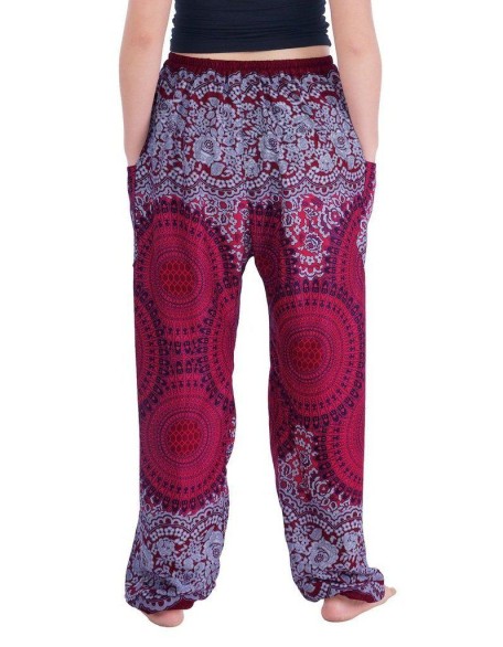 Geometric Mandala Harem Pants