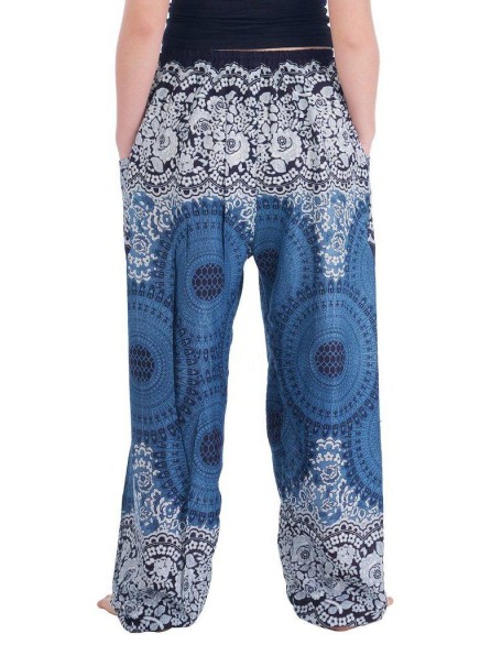 Geometric Mandala Harem Pants