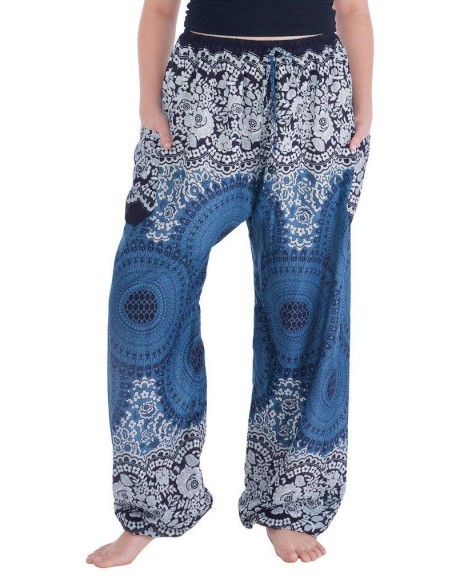 Geometric Mandala Harem Pants