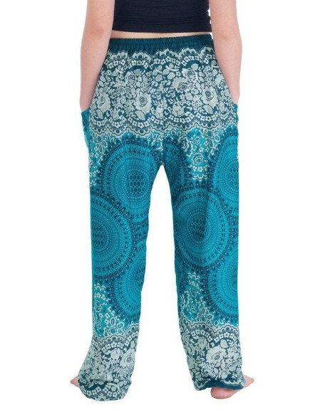 Geometric Mandala Harem Pants