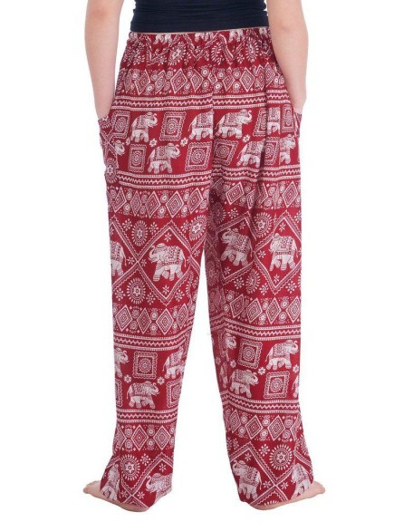 Harem Pants with Elephant Print