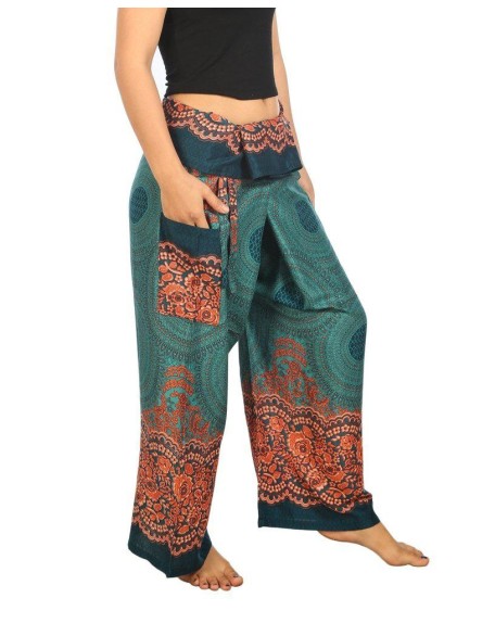 Mandala Fisherman Yoga Pants