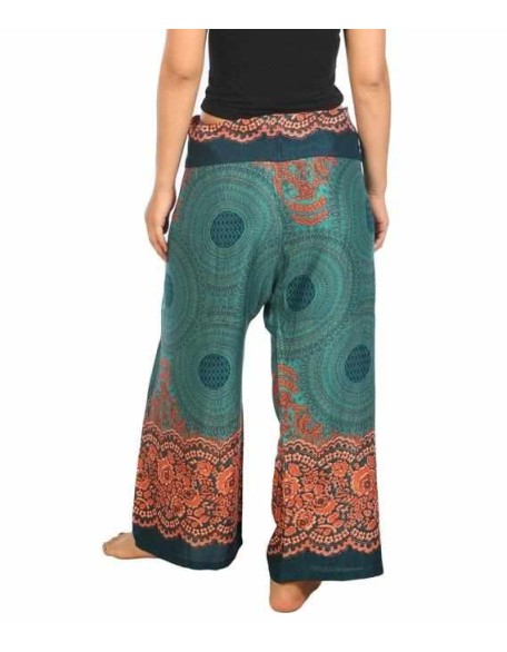 Mandala Fisherman Yoga Pants