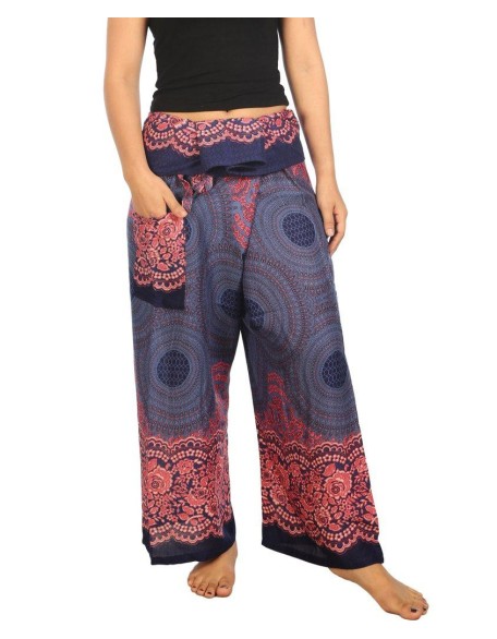 Mandala Fisherman Yoga Pants