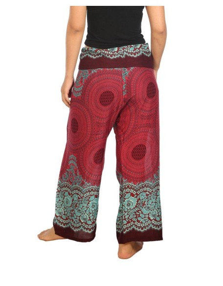 Mandala Fisherman Yoga Pants