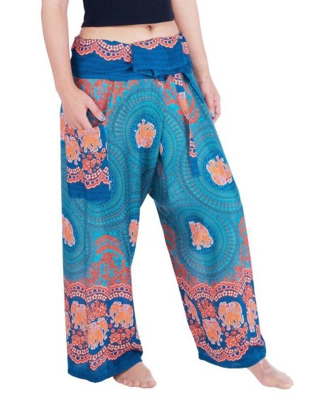 Thai Fisherman Pants Elephant Print