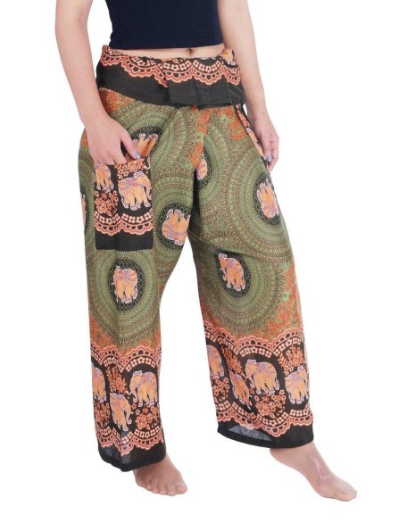 Thai Fisherman Pants Elephant Print