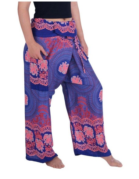 Thai Fisherman Pants Elephant Print