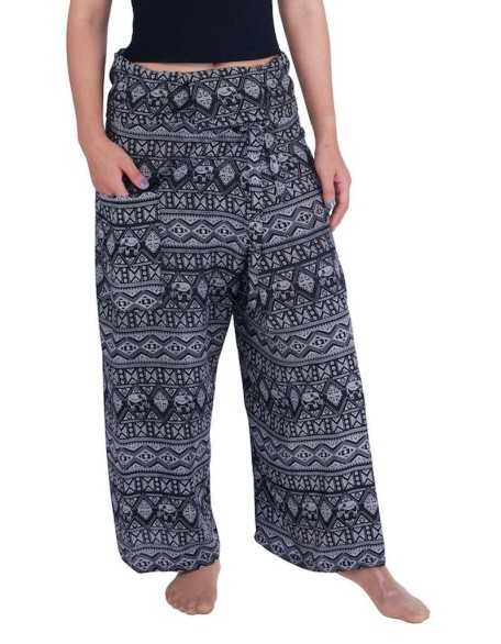 Elephant Pants Fisherman Design