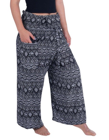 Elephant Pants Fisherman Design