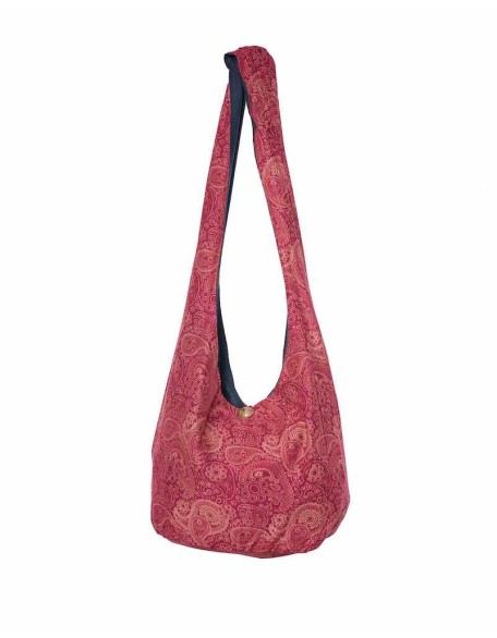 Red Print Sling Bag