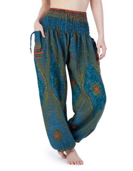 Floral Harem Pants