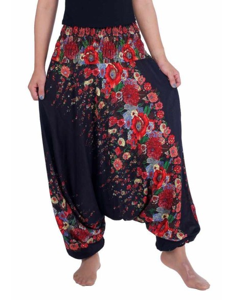 Floral Harem Pants