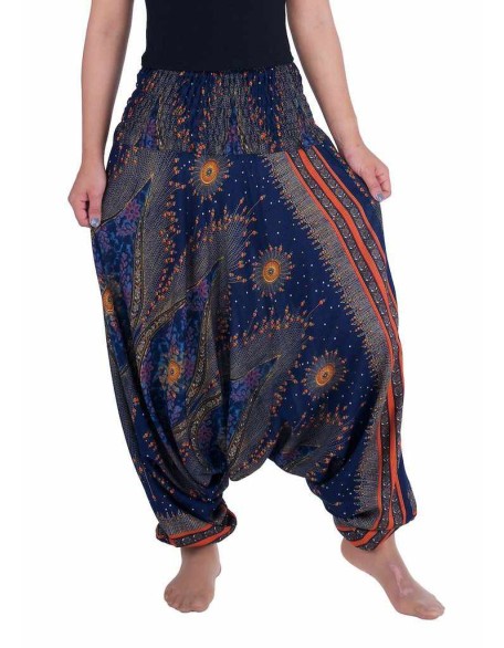 Flower Eye Harem Pants