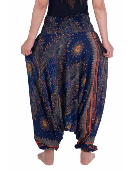 Flower Eye Harem Pants