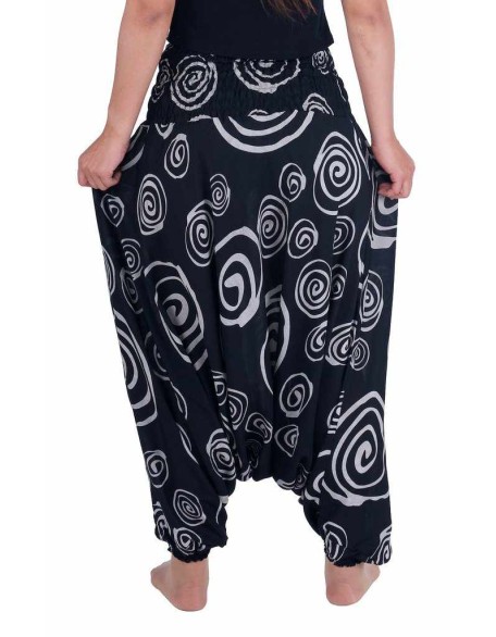 Harem Pants Circle Print