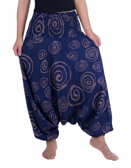 Harem Pants Circle Print