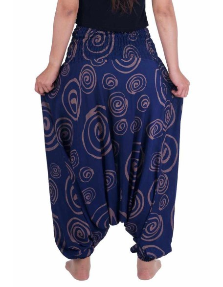 Harem Pants Circle Print