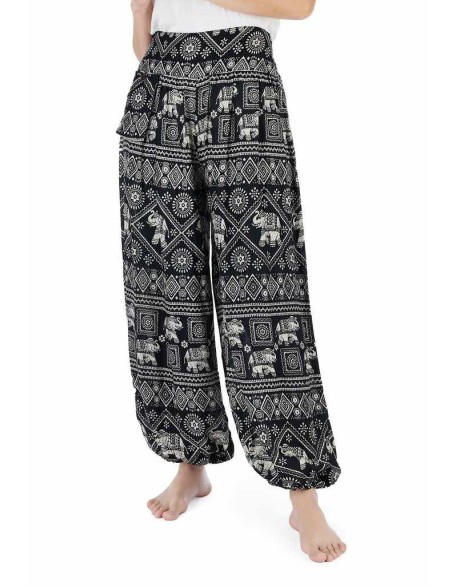 Black Thai Elephant Pants