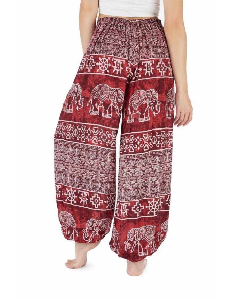 Burgundy Harem pants