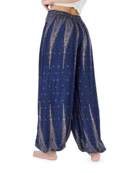 Women Blue Harem Pants