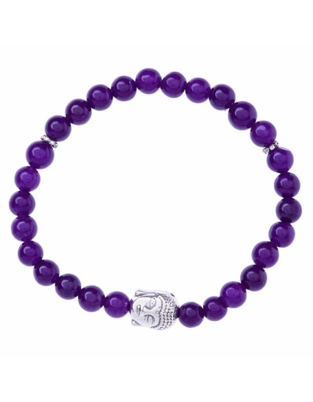 Stretchy Buddha Head Bracelet