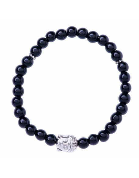 Stretchy Buddha Head Bracelet