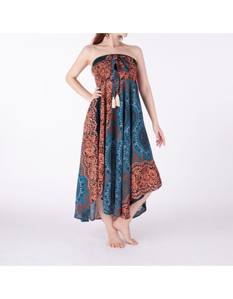 LONG MANDALA MAXI SKIRT