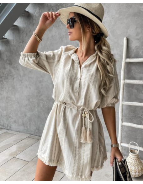 tie tunic dress