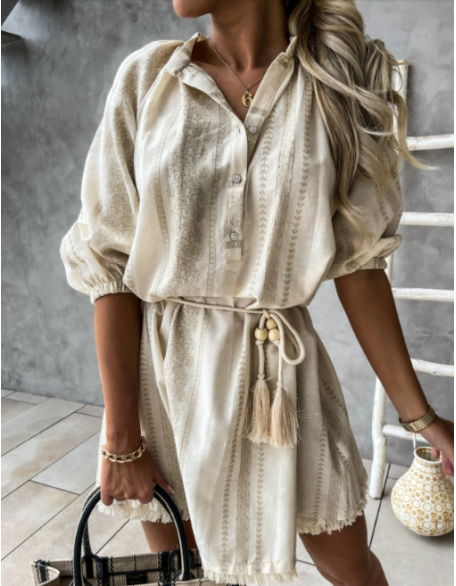 tie tunic dress